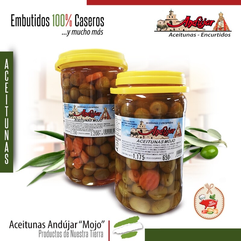 Aceitunas &quot;Mojo&quot; Andújar