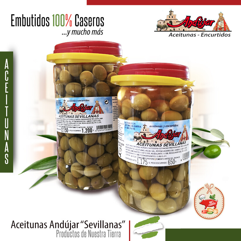 Aceitunas &quot;Sevillanas&quot; Andújar