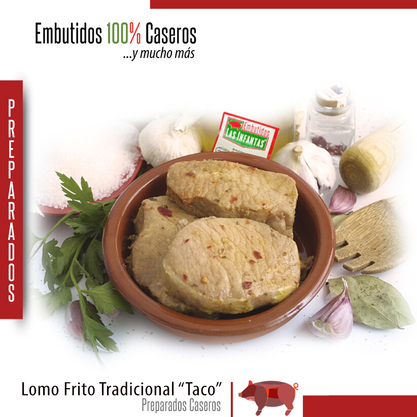 Lomo Frito Tradicional "Tacos"