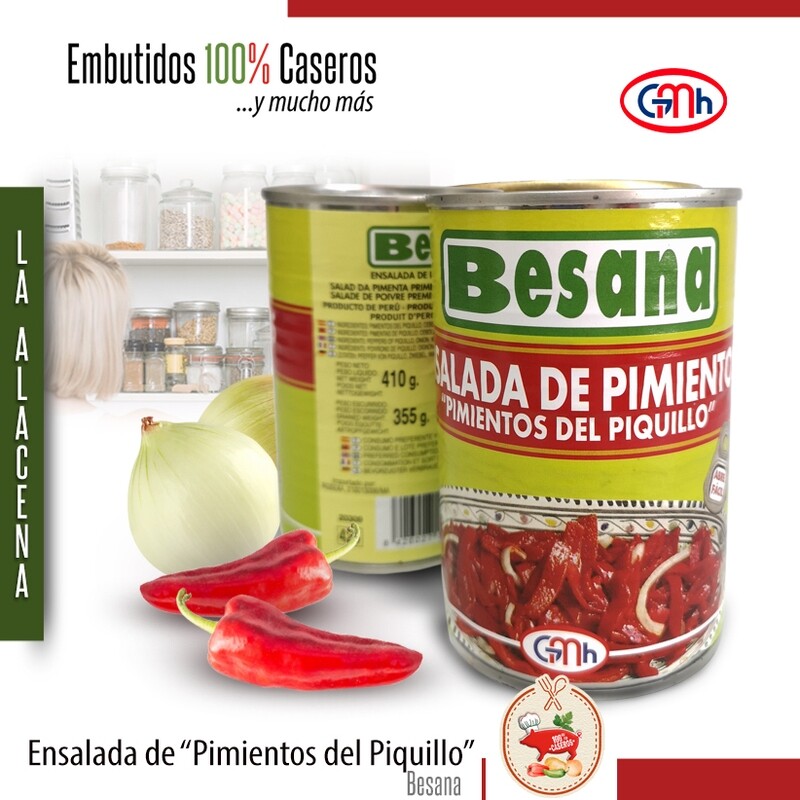 Ensalada de Pimientos del Piquillo "Besana" Ensalada de Pimientos del Piquillo "Besana"