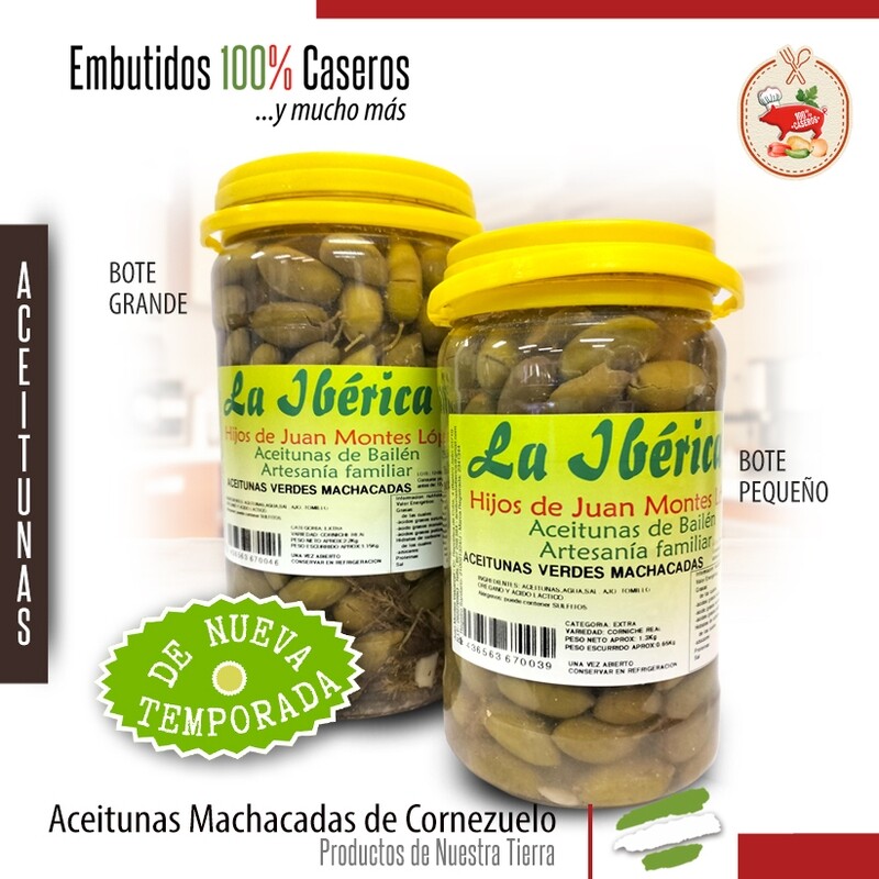 Aceitunas de Cornezuelo &quot;La Ibérica&quot;