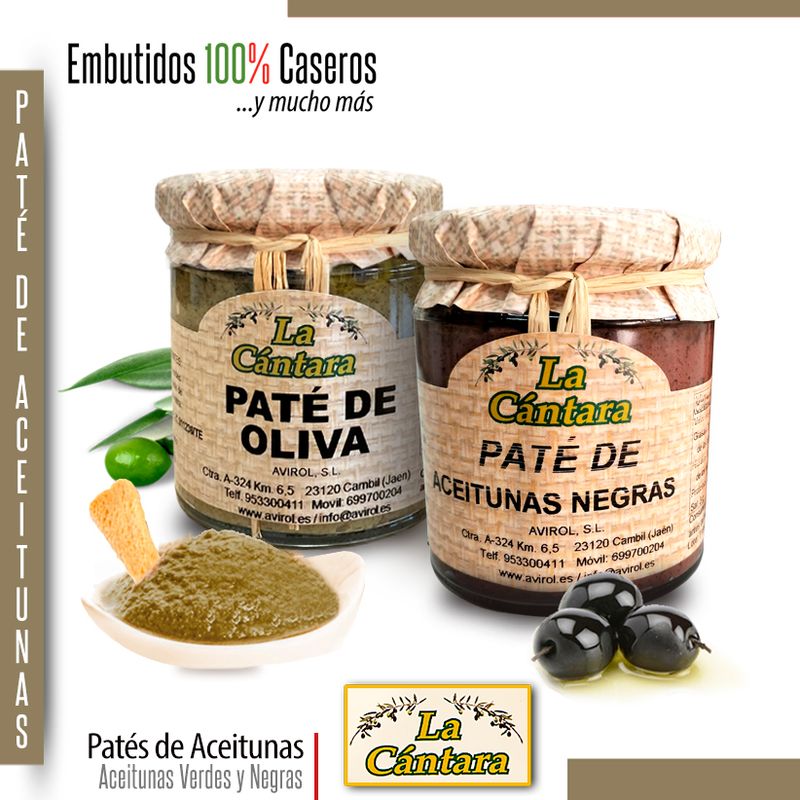 Paté de Aceitunas "La Cántara" Paté de Aceitunas "La Cántara"