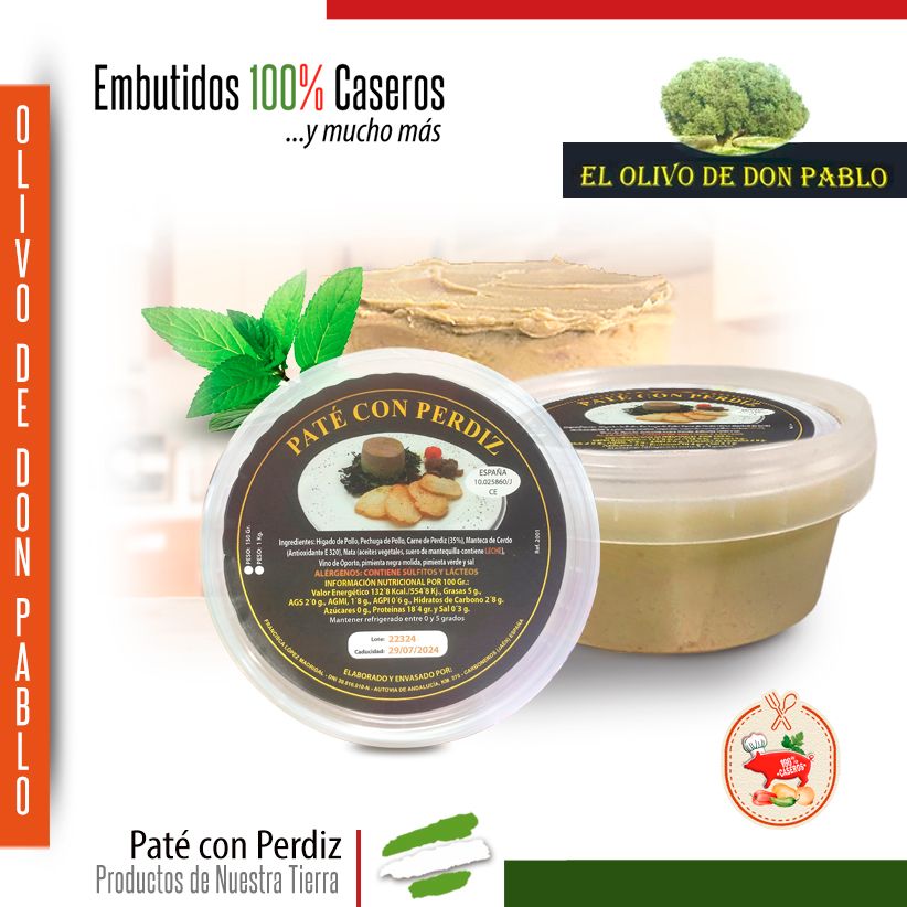 Paté con Perdiz