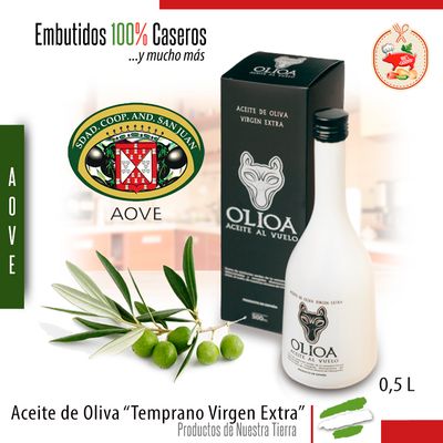 Aceite de Oliva &quot;Virgen Extra Temprano OLIOA&quot;