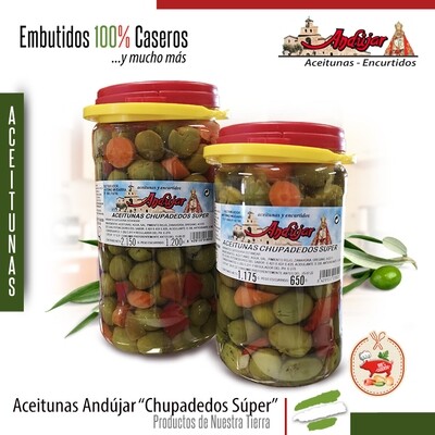 Aceitunas "Chupadedos Súper" Andújar