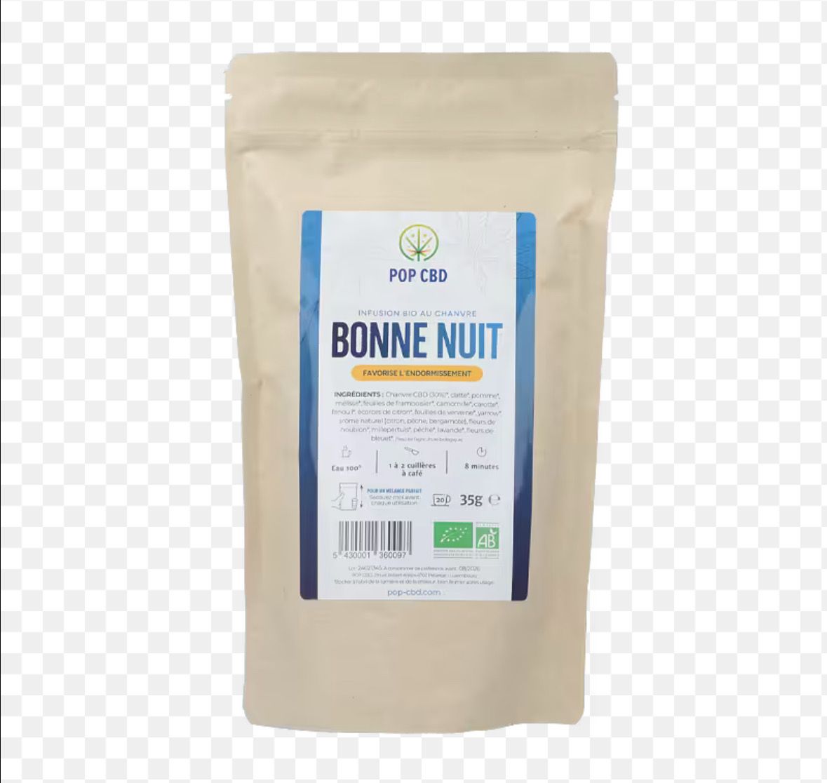 Infusion Bio Bonne nuit 35g