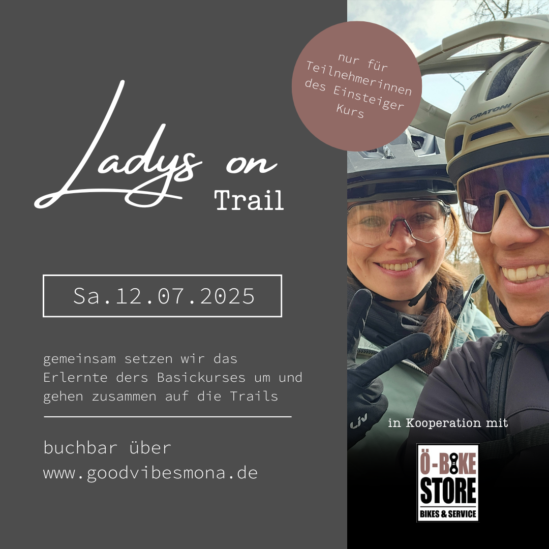 Ladys only - Fahrtechnik MTB Aufbaukurs