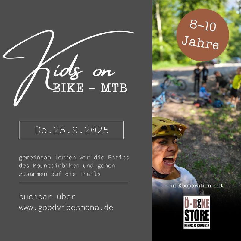 Kids on Bike -MTB (8-10 Jahre) // Septembertermin!