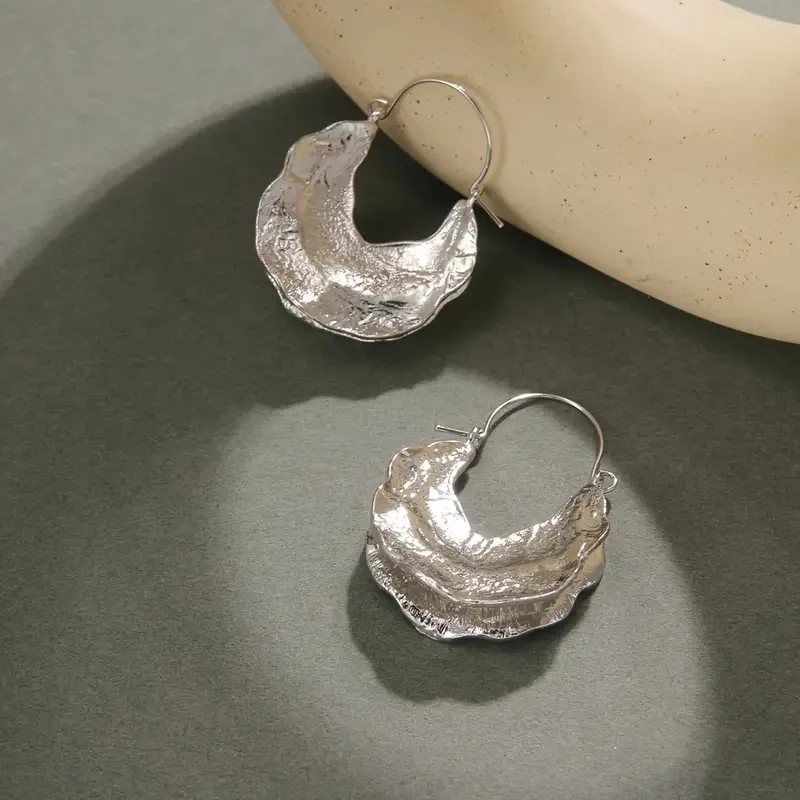Silver Drop Earrings