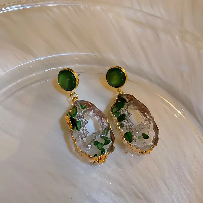 Vintage Emerald Earrings