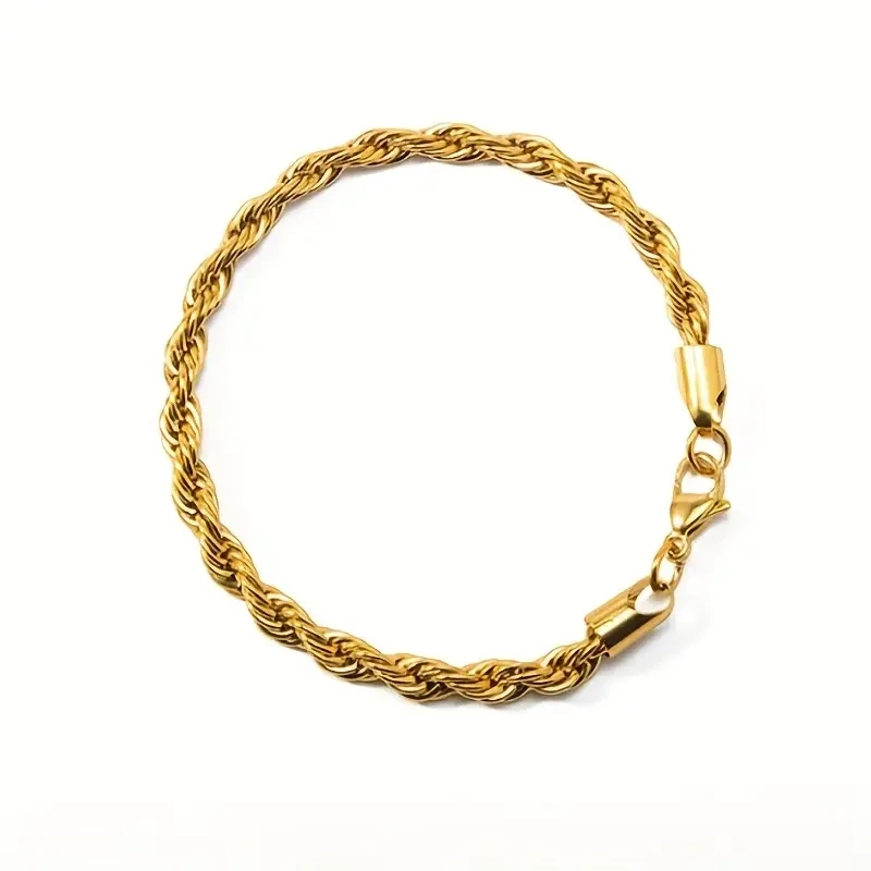 1pc Gold Twist Bracelet
