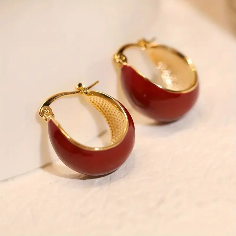1pair Elegant Stylish Retro Earrings For Women