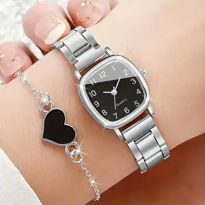 One Quartz Women&#39;s Watch + One Jewelry Silver.