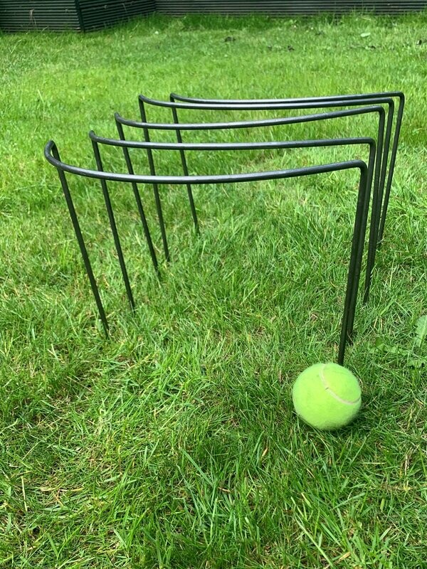 Small Metal Curved Plant Support 6mm 5 PACK