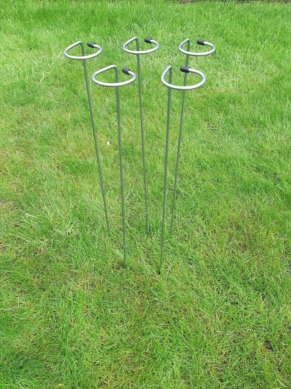 80cm tall Loop Galvanised in 6mm 5 pack