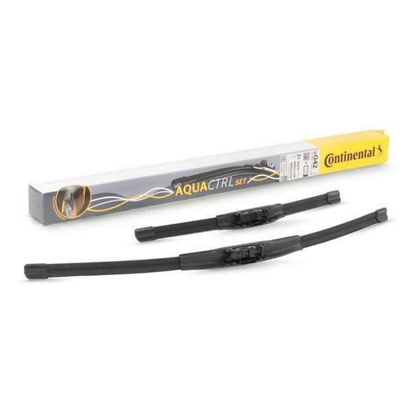 11122 - Continental Spazzola tergi AQUACTRL SET Kit, anteriore, con spoiler, 600/480 mm Direct Fit Kit - B 2xLHD