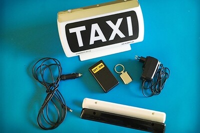 Insegna Taxi a radio frequenze