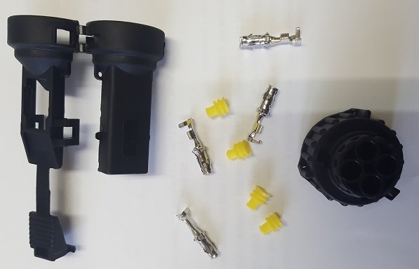 KIT ATTACCHI KITAS 4 PIN ITALIA