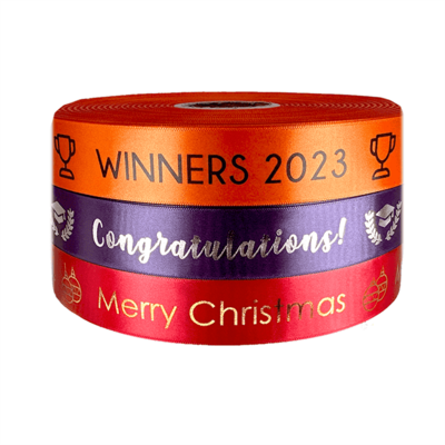 Personalised Ribbons 25mm Personalised Ribbons 25mm