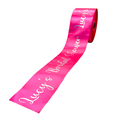 Personalised Ribbons 100mm Personalised Ribbons 100mm