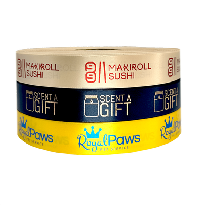 Corporate Branded Ribbons 25mm