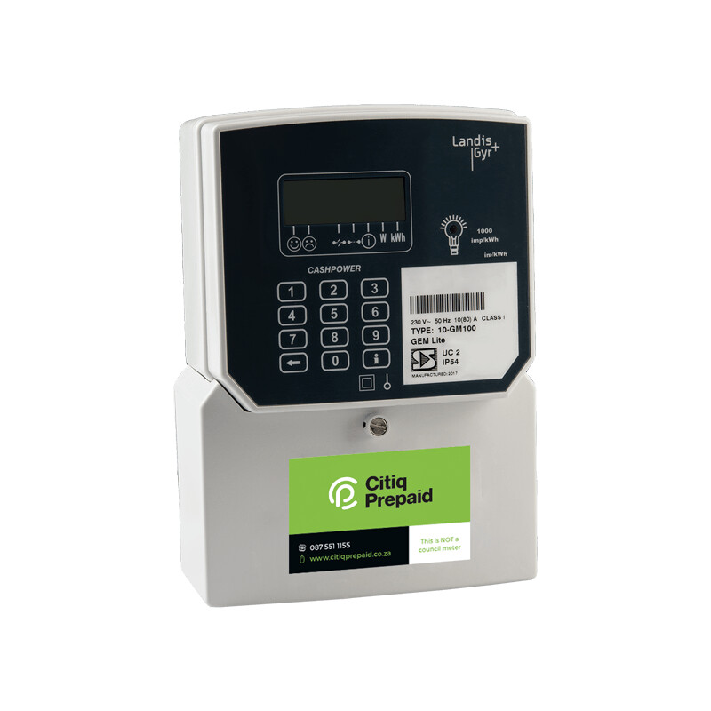 Landis + Gyr Single Phase Gem Lite Electricity Meter