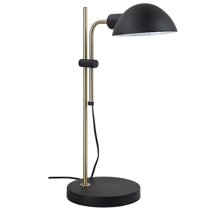 Black and Metal Desk Lamp