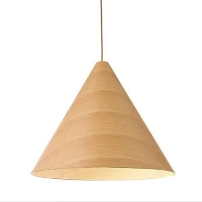 Conica Pendant Light Wood Oak | Walnut
