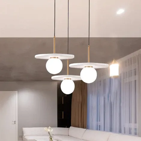 Pascal Marble Pendant | Three Colours