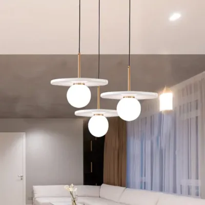 Pascal Marble Pendant | Three Colours