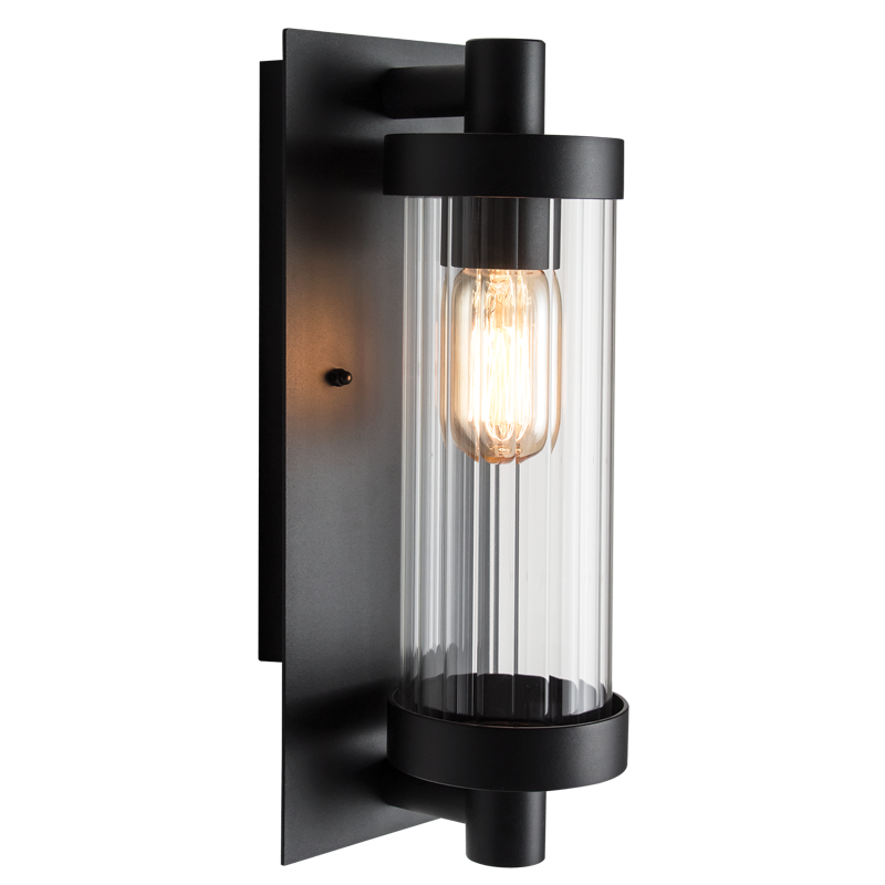Fluted Glass Lantern