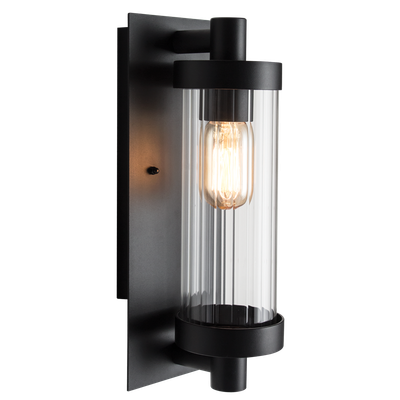 Fluted Glass Lantern