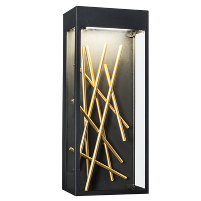 Fluted Glass Lantern