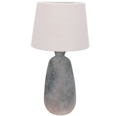 Smokey Stone Ceramic Table Lamp