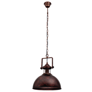 Rustic Black Rust Pendant