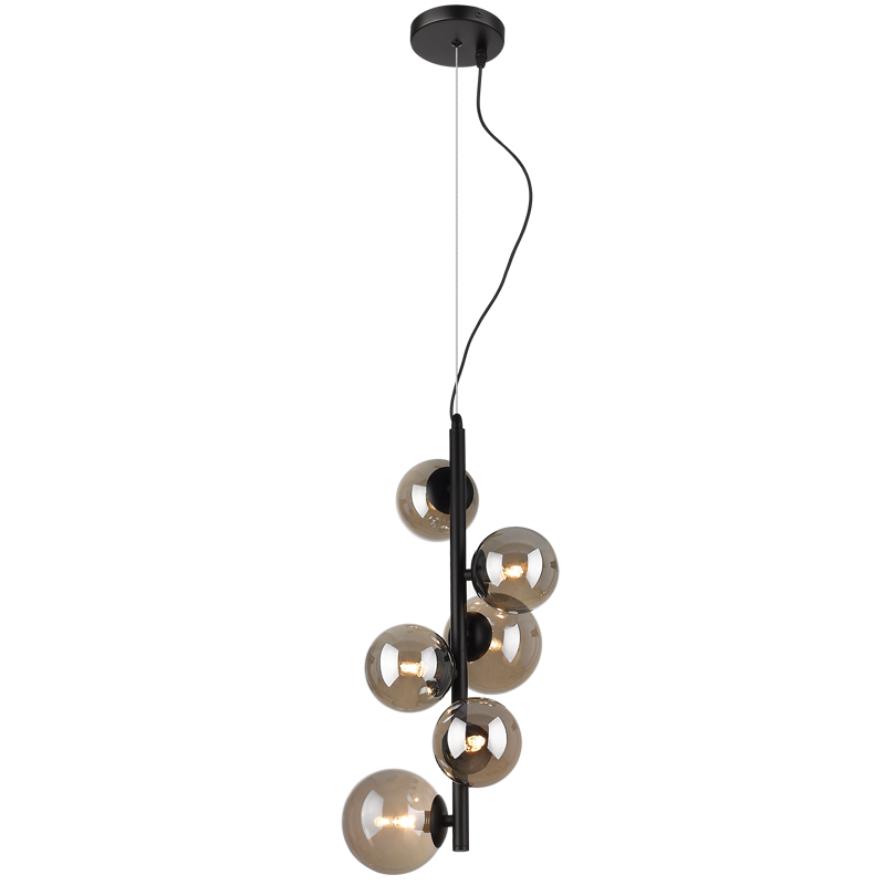 Verticle Bubble with Smokey Glass
