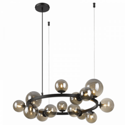 Round Bubble with Smokey Glass