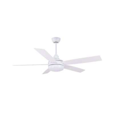 Synerji 5 Blade LED Fan White