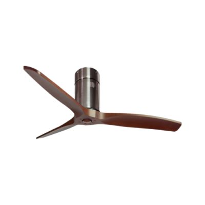 Synerji 3 Blade Chrome/Dark Wood Fan