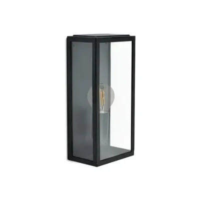 Rubik Metal & Glass Wall Light