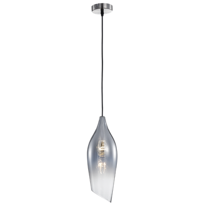 Smokey Satin Nickle Pendant