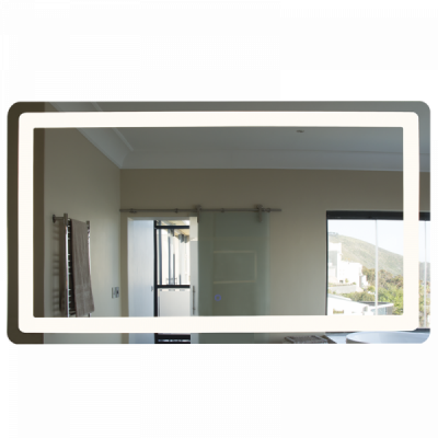 Rectangle Dimmable LED Wall Mirror