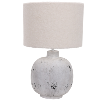 Pearly Stone Ceramic Lamp