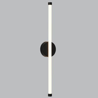 Black Metal & Acrylic Wall Light