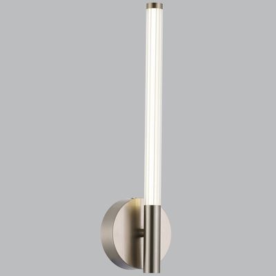 Satin Chrome Wall Light