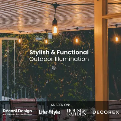 Festoon Bulb String Lights | Plug-in
