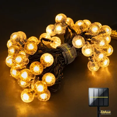 Solar Bubble Ball Fairy Lights