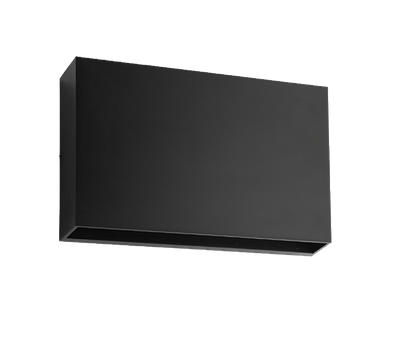 Synerji Black LED Square Outdoor wall light 12W Synerji Black LED Square Outdoor wall light 12W