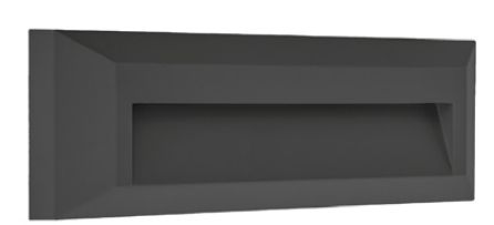 Black LED Outdoor Pathlight 2W