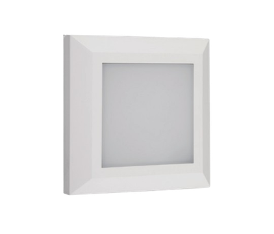 White Square LED Outdoor Pathlight 4W